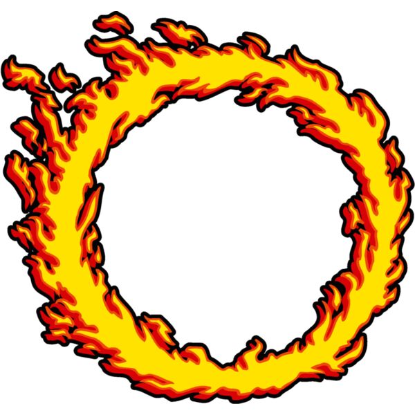 flaming circle Thumbnail