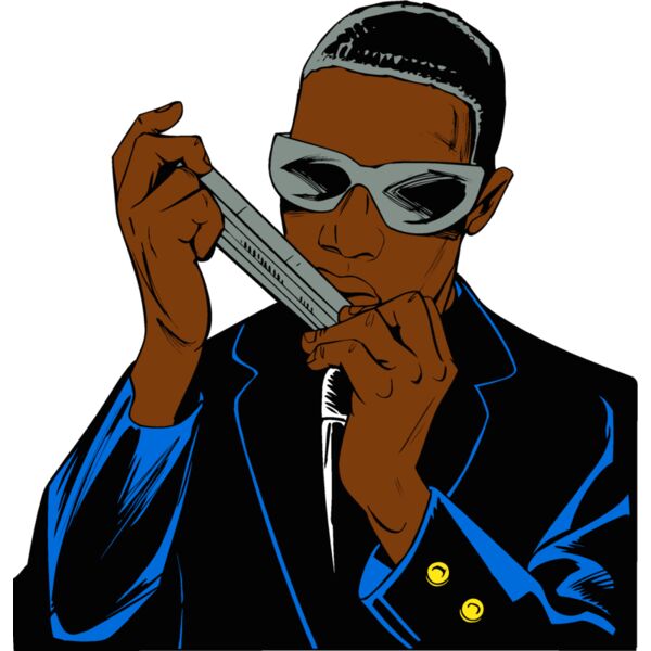 harmonica player Thumbnail