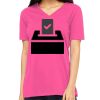 Missy's Relaxed Jersey Short-Sleeve V-Neck T-Shirt Thumbnail