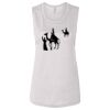 Ladies' Bella Flowy Scoop Muscle Tank Thumbnail