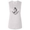 Ladies' Bella Flowy Scoop Muscle Tank Thumbnail
