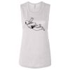 Ladies' Bella Flowy Scoop Muscle Tank Thumbnail