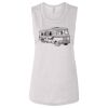 Ladies' Bella Flowy Scoop Muscle Tank Thumbnail