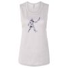 Ladies' Bella Flowy Scoop Muscle Tank Thumbnail