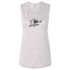 Ladies' Bella Flowy Scoop Muscle Tank Thumbnail