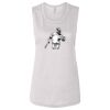Ladies' Bella Flowy Scoop Muscle Tank Thumbnail