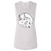 Ladies' Bella Flowy Scoop Muscle Tank Thumbnail