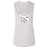 Ladies' Bella Flowy Scoop Muscle Tank Thumbnail