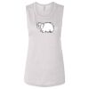 Ladies' Bella Flowy Scoop Muscle Tank Thumbnail