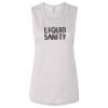 Ladies' Bella Flowy Scoop Muscle Tank Thumbnail