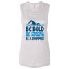 Ladies' Bella Flowy Scoop Muscle Tank Thumbnail