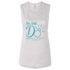 Ladies' Bella Flowy Scoop Muscle Tank Thumbnail