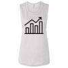 Ladies' Bella Flowy Scoop Muscle Tank Thumbnail