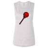 Ladies' Bella Flowy Scoop Muscle Tank Thumbnail