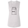 Ladies' Bella Flowy Scoop Muscle Tank Thumbnail