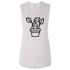 Ladies' Bella Flowy Scoop Muscle Tank Thumbnail