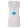 Ladies' Bella Flowy Scoop Muscle Tank Thumbnail