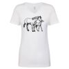 Next Level The Ideal V T-Shirt Thumbnail