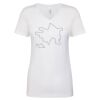 Next Level The Ideal V T-Shirt Thumbnail